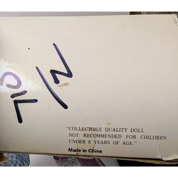 Vtg Little Debbie Cakes Porcelain Doll 14" Collectible 30th Anniversary 1990 - Picture 8 of 10